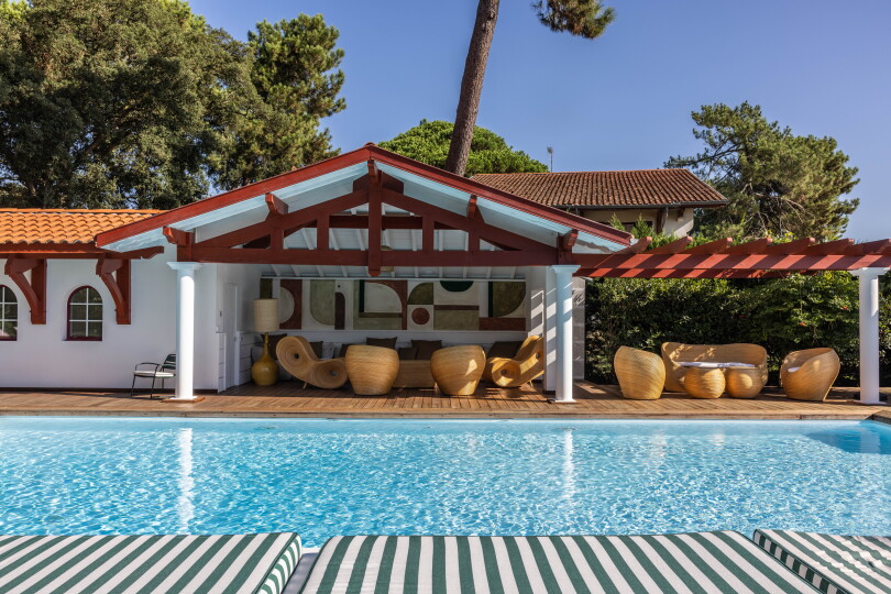 Chez Robin Michel et Thibaud Elzière à Hossegor.